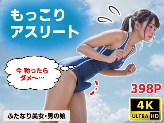 もっこりアスリート【4K写真集】ふたなり・男の娘